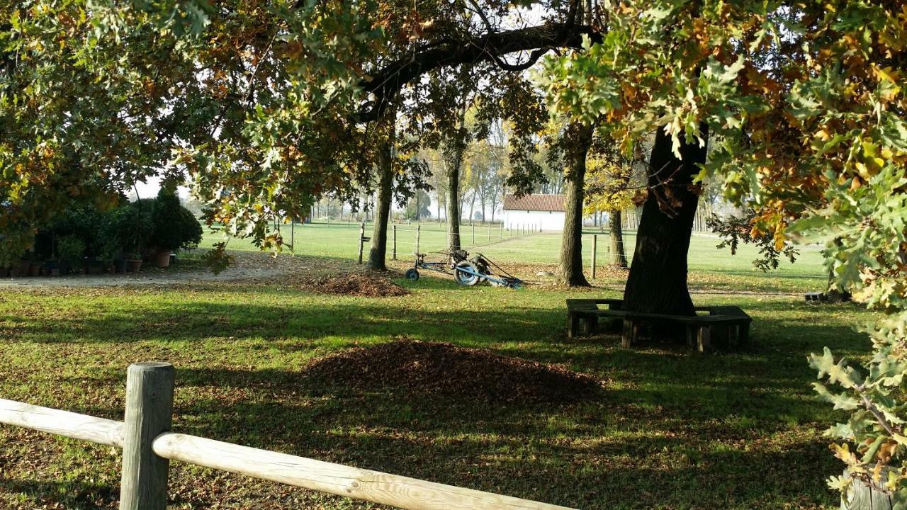 Scuderia 100 Pertiche Villa Villanterio Bagian luar foto